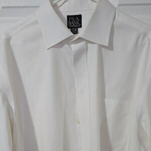 Jos. A. Bank Men's Classic Ivory Dress Shirt